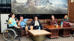 Physically-challenged Israeli trekkers leave for Annapurna Area